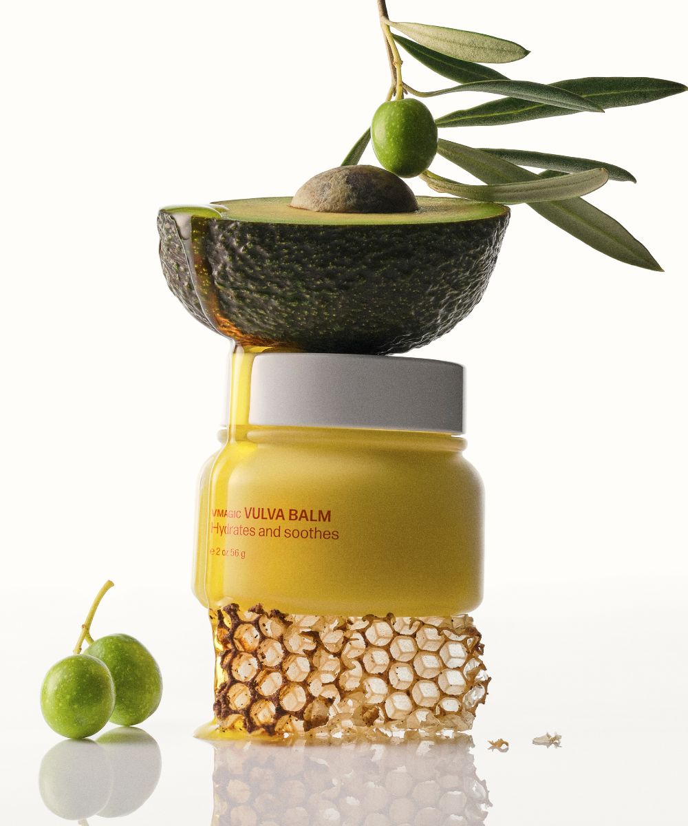 Olive, avocado, honey and VMAGIC balm